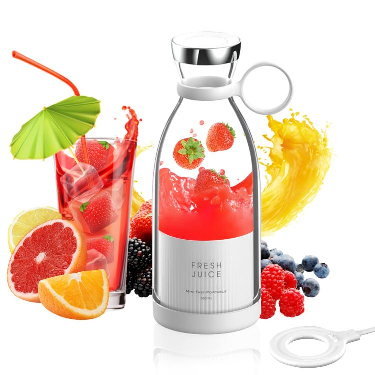 Portable blender for fresh juice